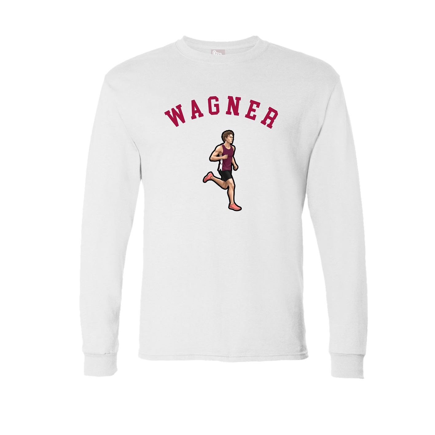 Long Sleeve Tee — Shirsey Arch in White