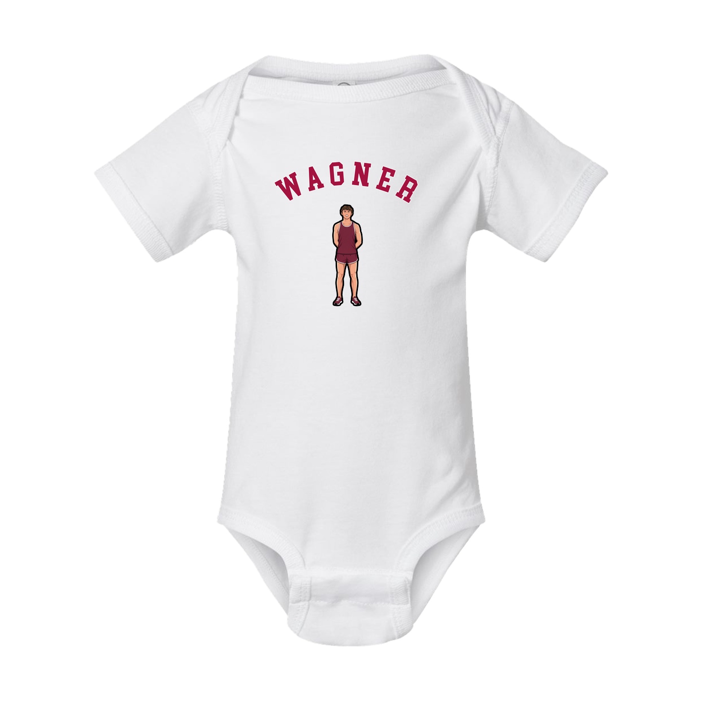 Baby Onesie — Shirsey Arch in White