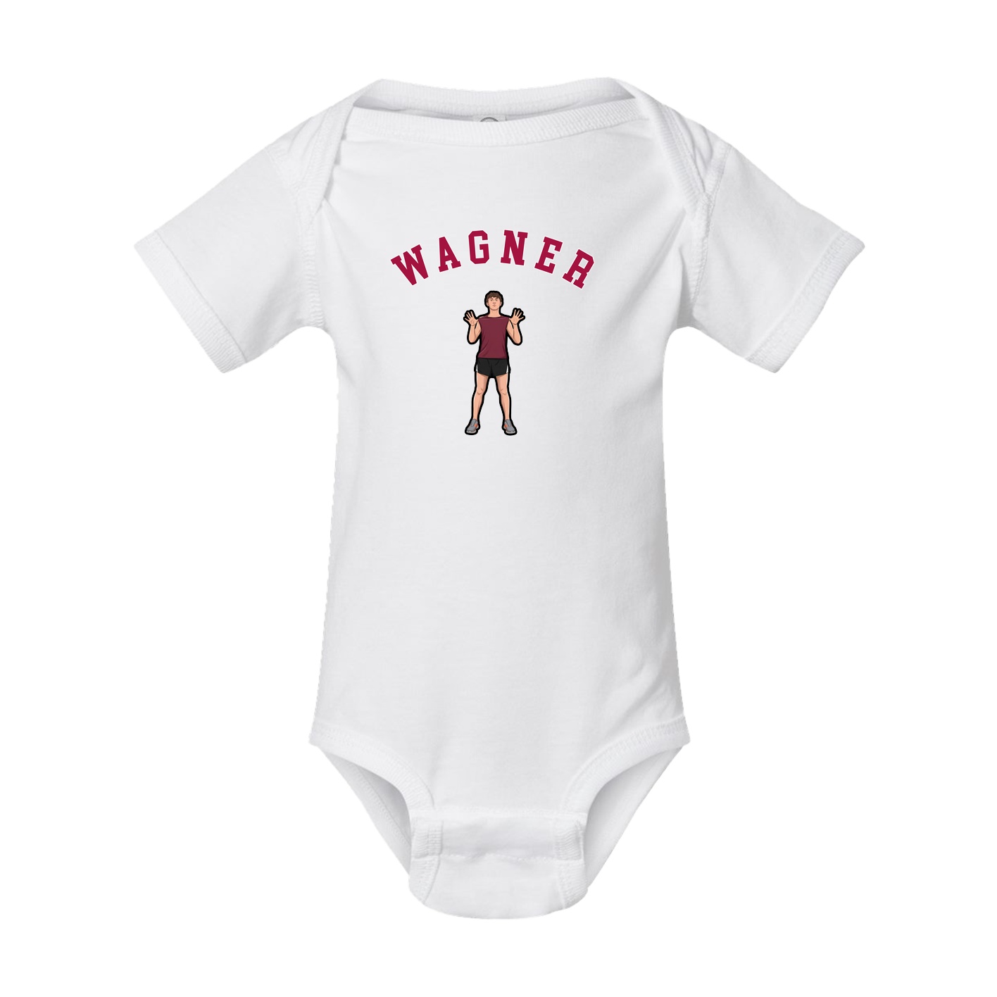 Baby Onesie — Shirsey Arch in White