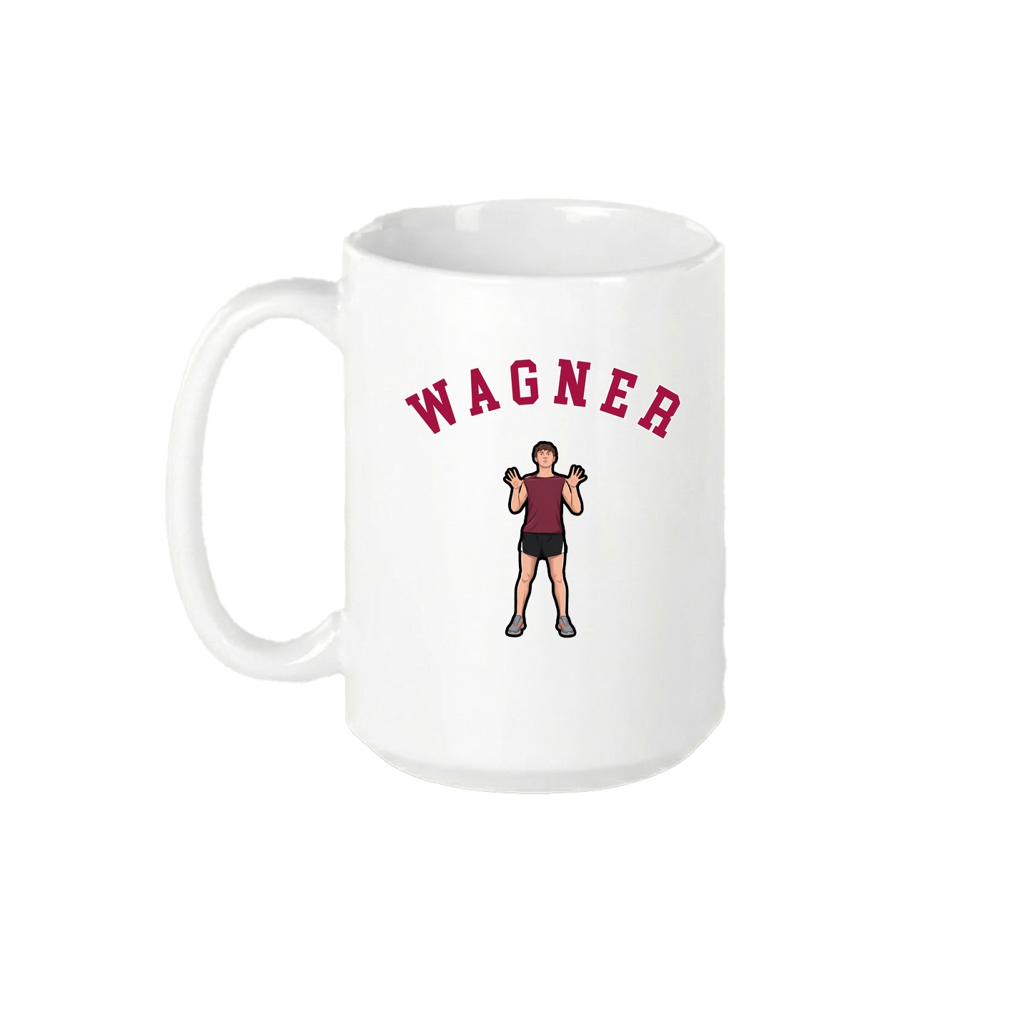 15oz Coffee Mug — Shirsey Arch in White
