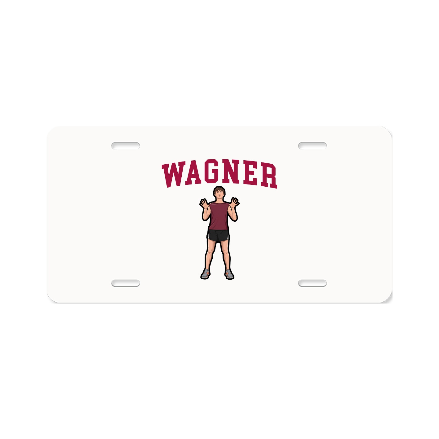 License Plate — Shirsey in Classic