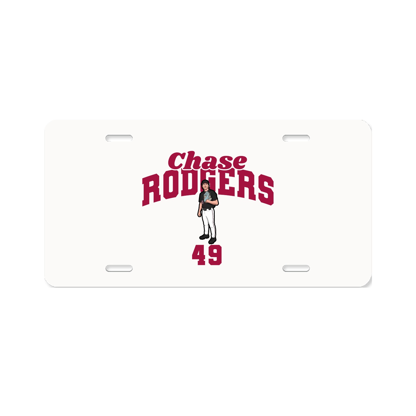 License Plate — Signature Arch in Classic
