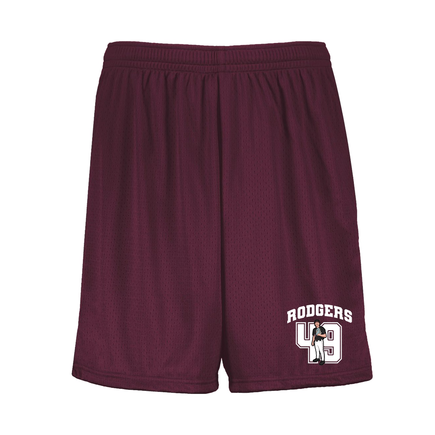 Shorts — Number in Maroon
