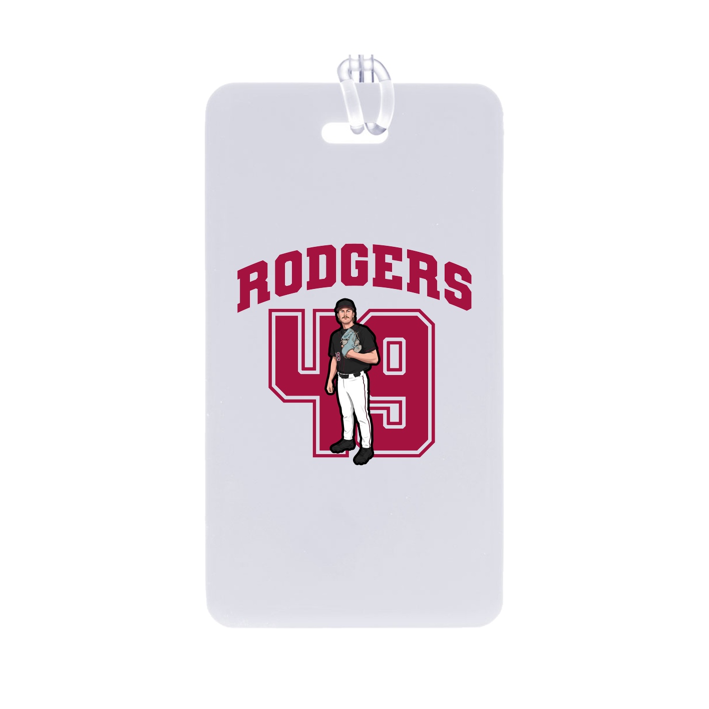 Bag Tag — Number in Classic