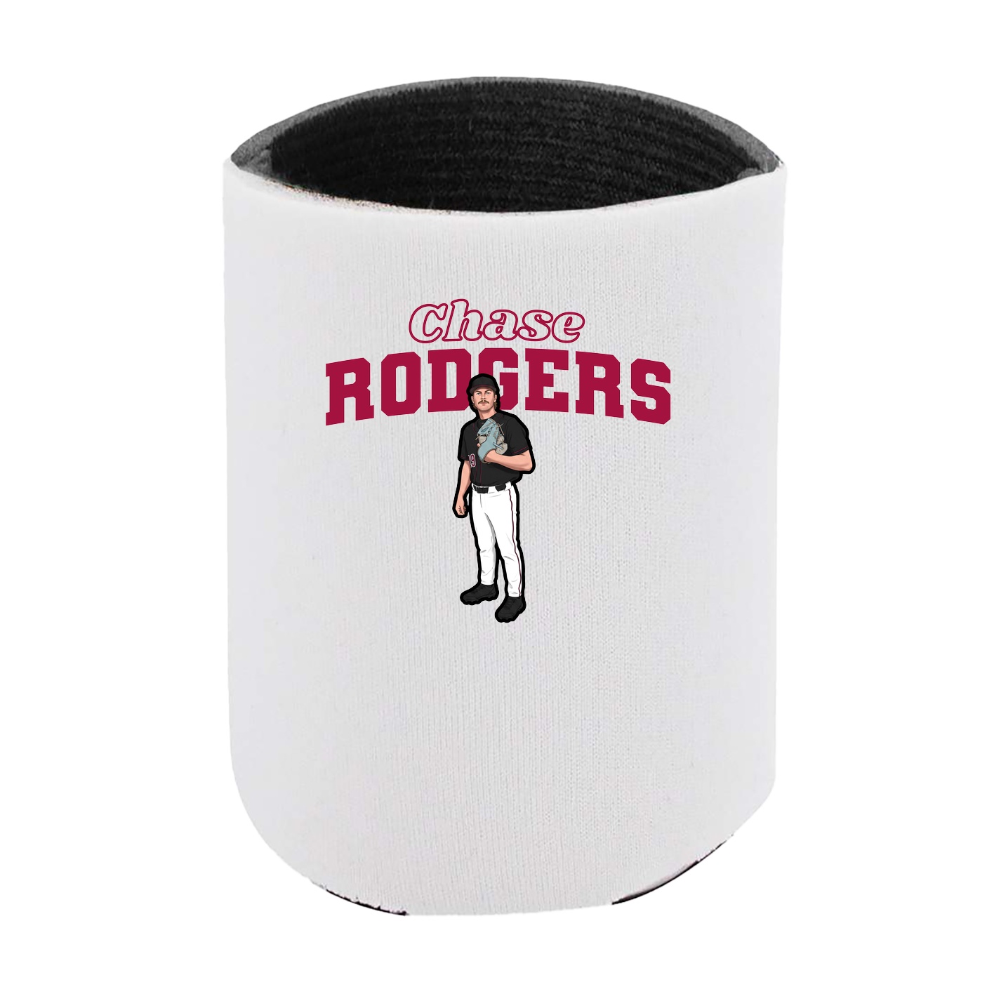 Can Holder — Name Arch in White