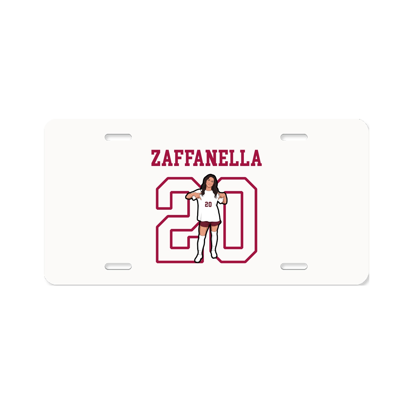 License Plate — Shirsey in Classic