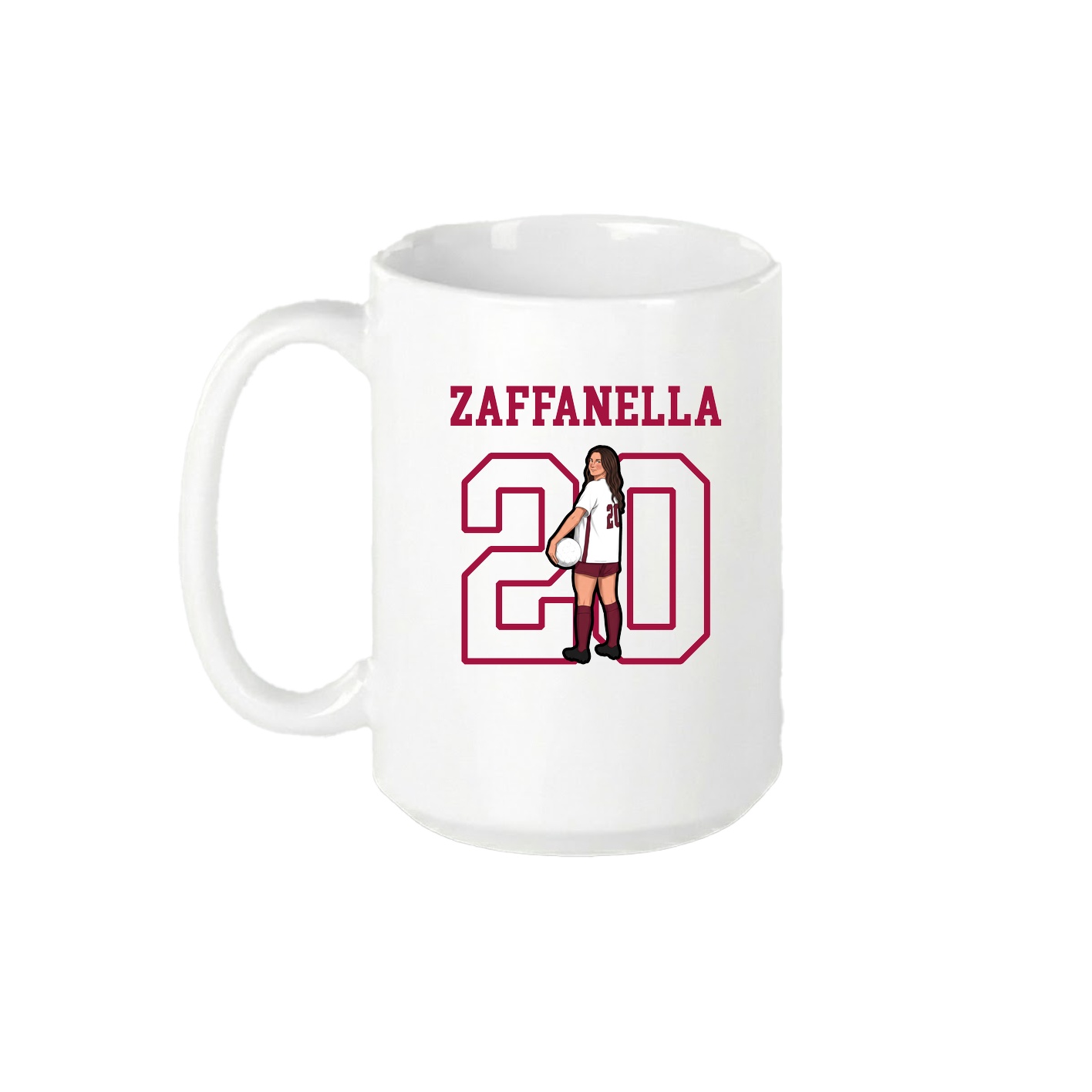 15oz Coffee Mug — Shirsey in White