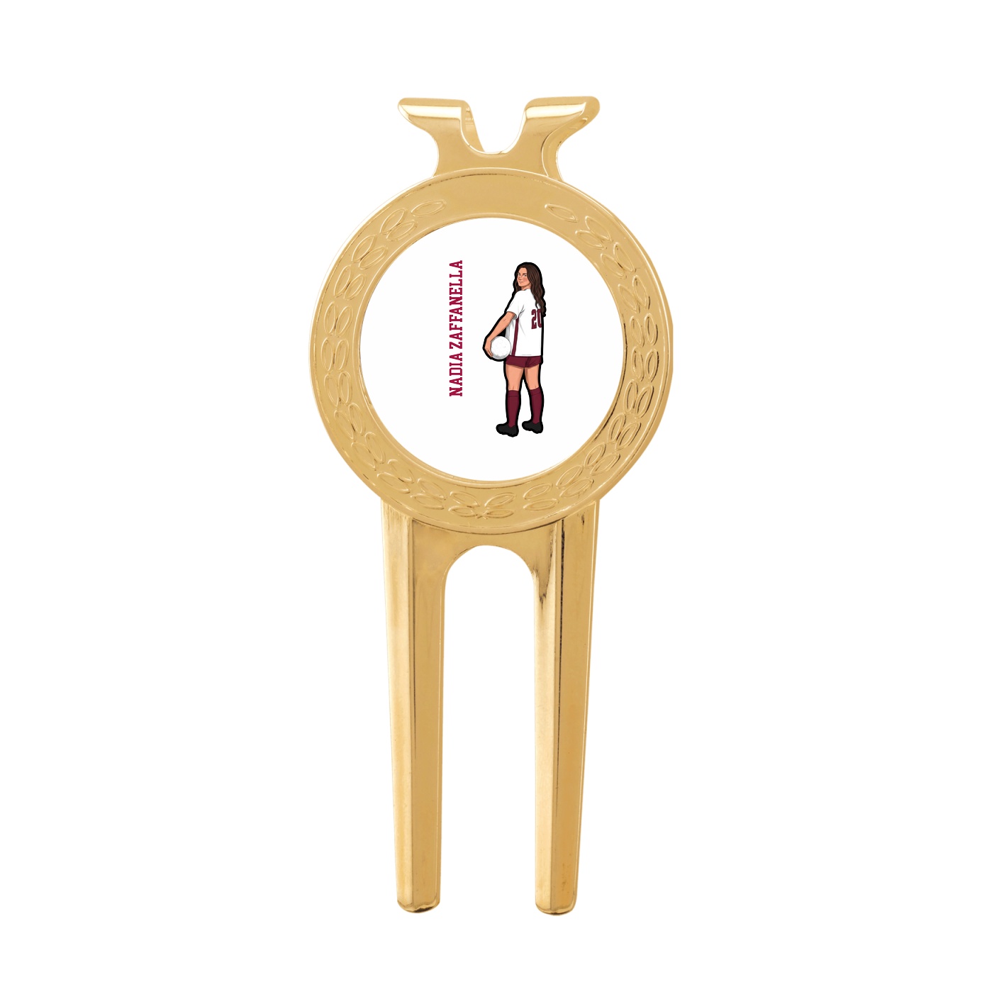 Divot Tool with Ball Marker — Name Vertical in Classic