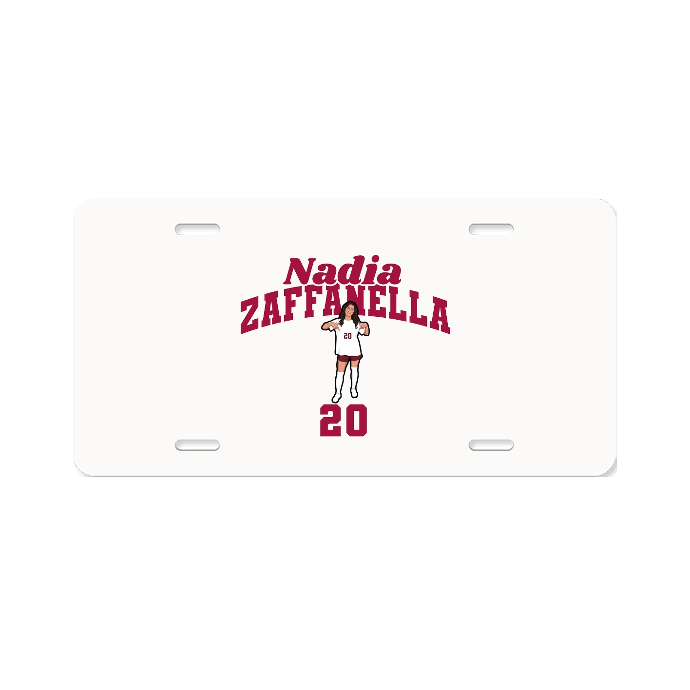 License Plate — Signature Arch in Classic