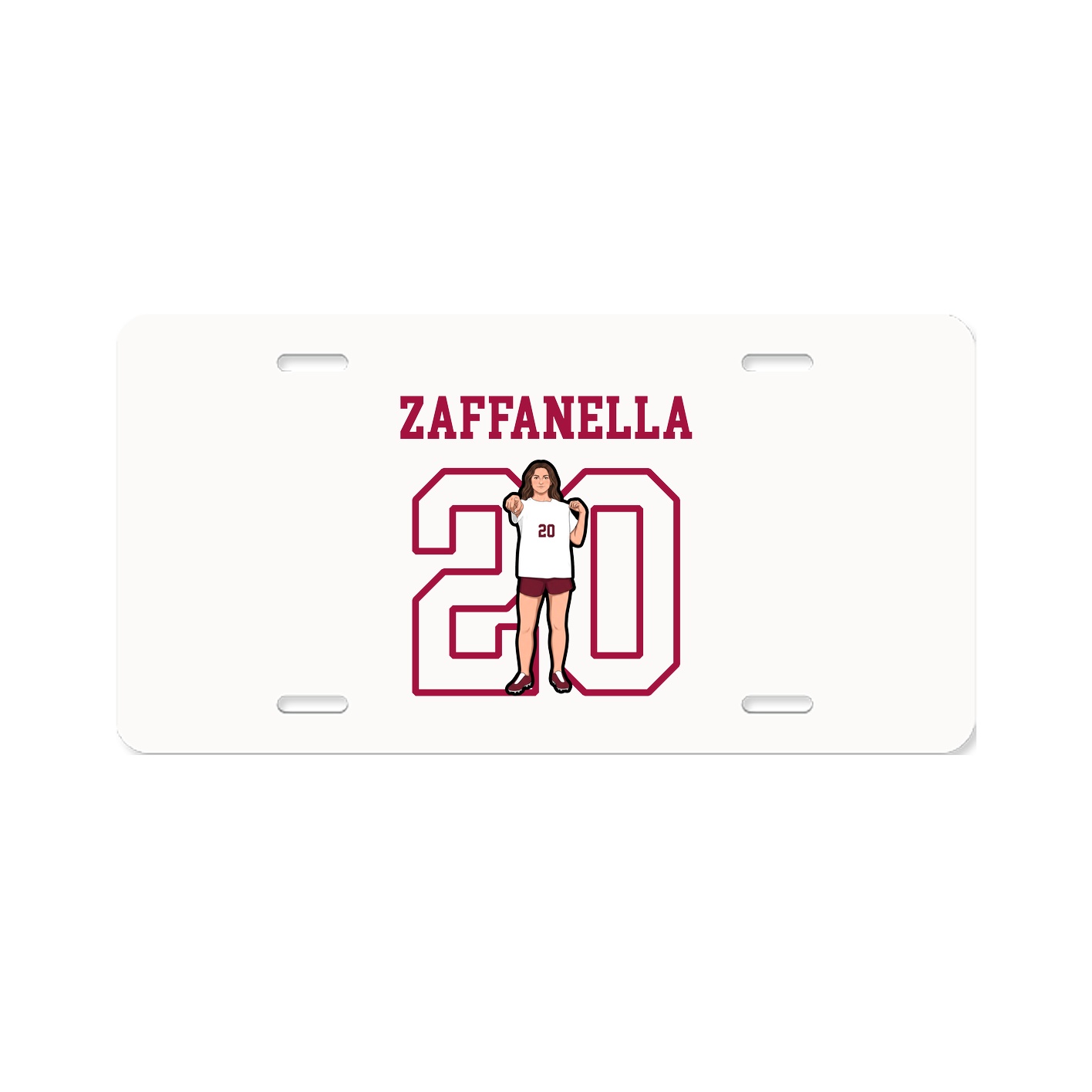 License Plate — Shirsey in Classic