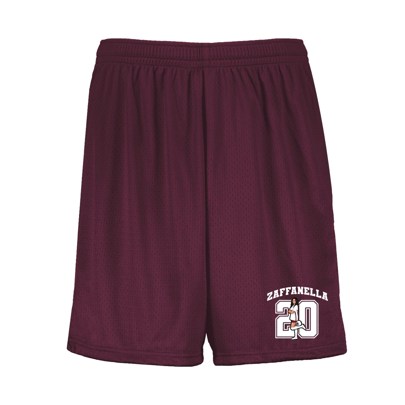 Shorts — Number in Maroon