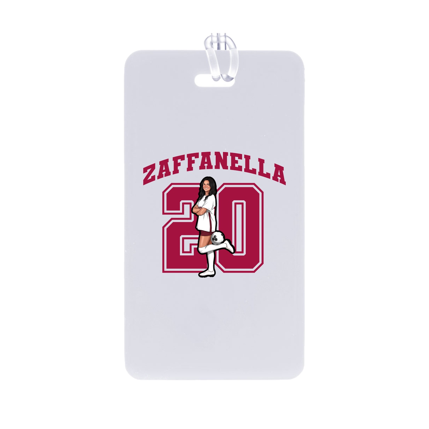 Bag Tag — Number in Classic