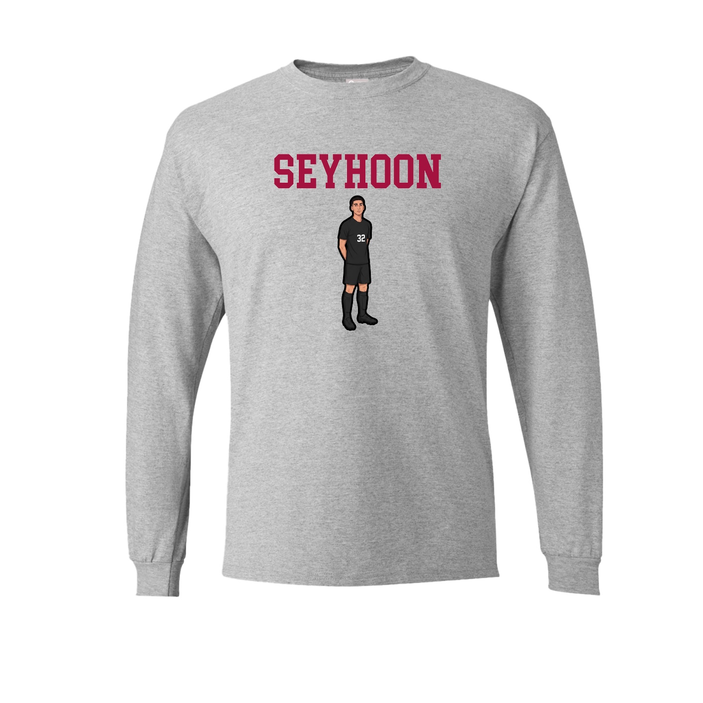 Long Sleeve Tee — Shirsey in Grey