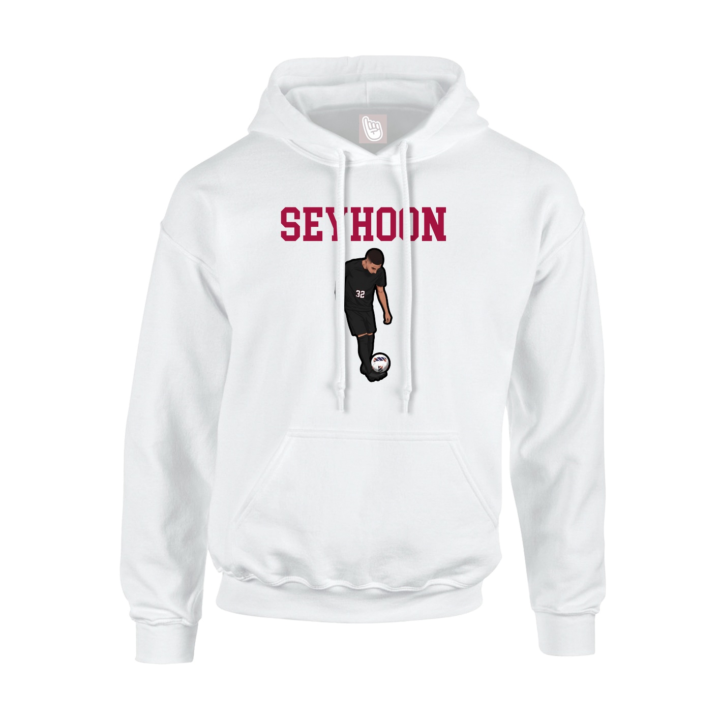 Youth Hoodie — Shirsey in White