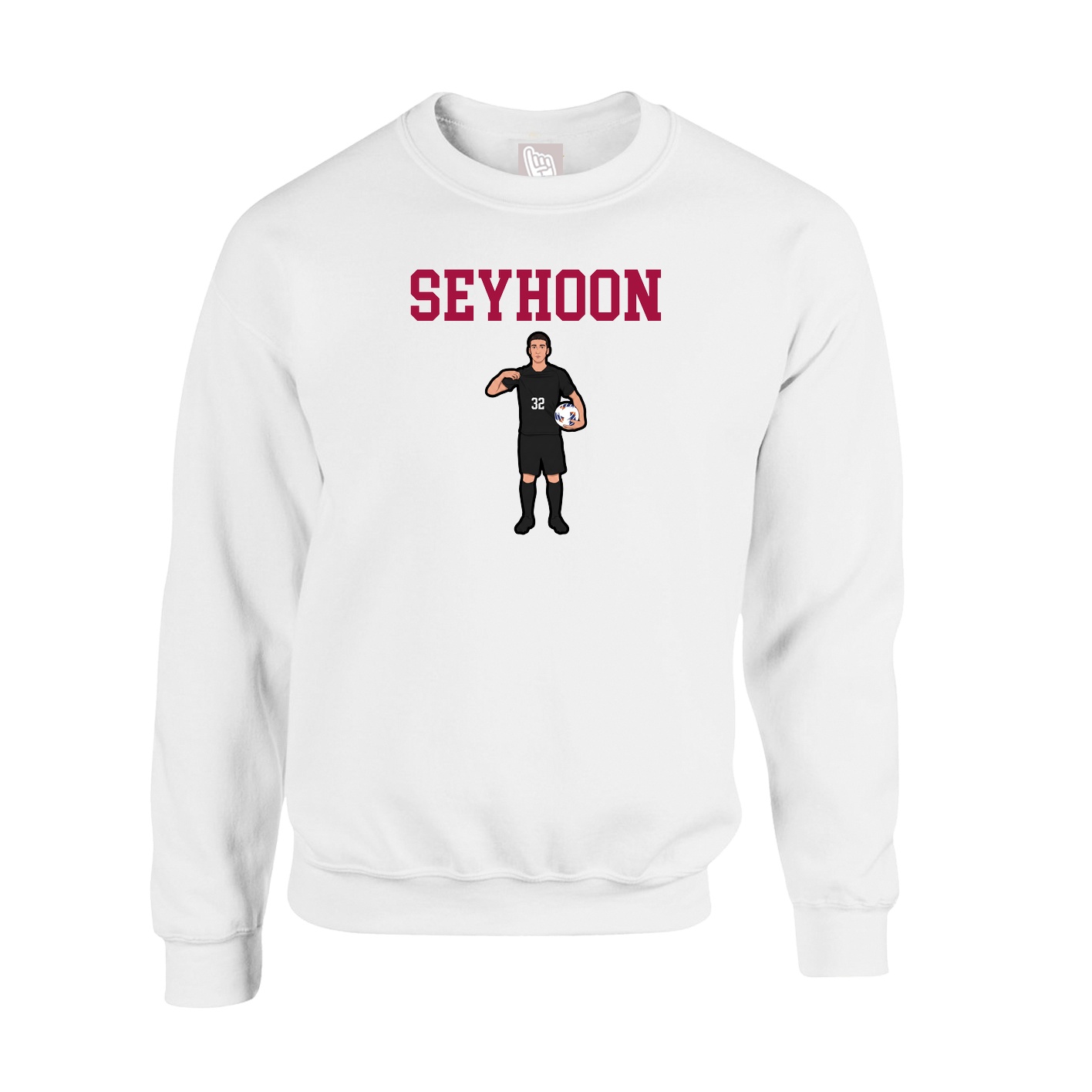 Fleece Crew — Shirsey in White