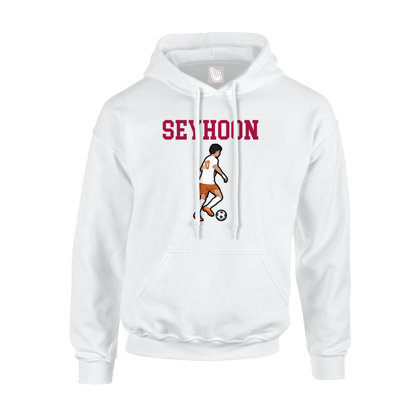 Hoodie — Shirsey in White