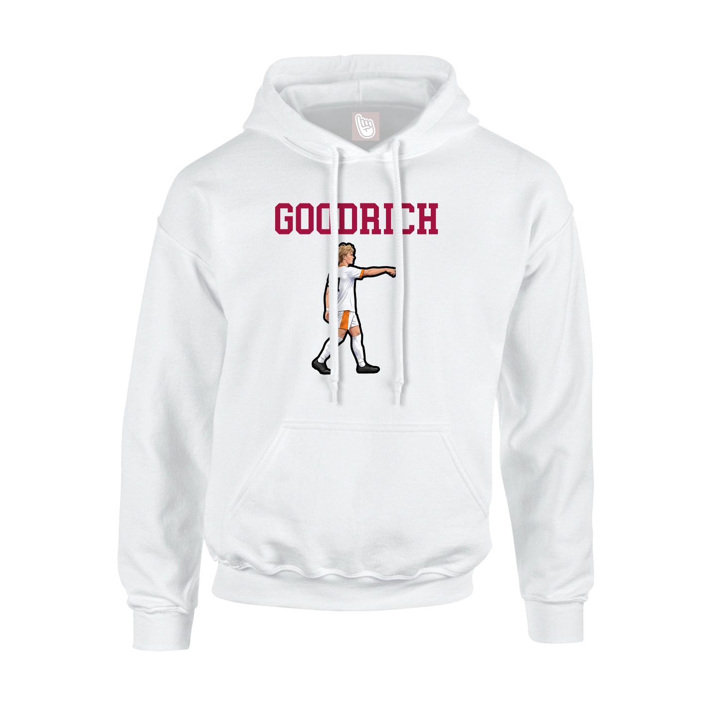 Hoodie — Shirsey in White