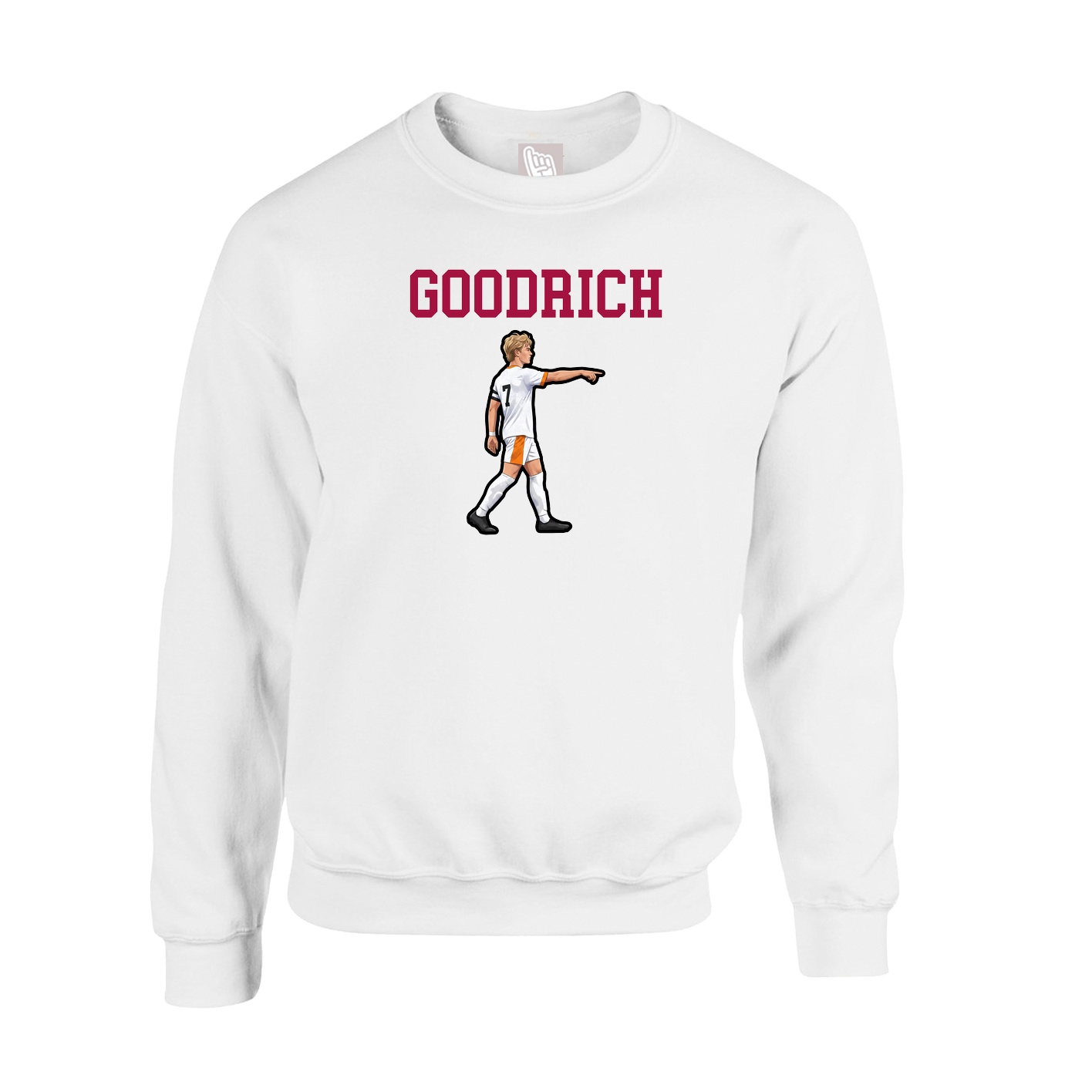 Fleece Crew — Shirsey in White