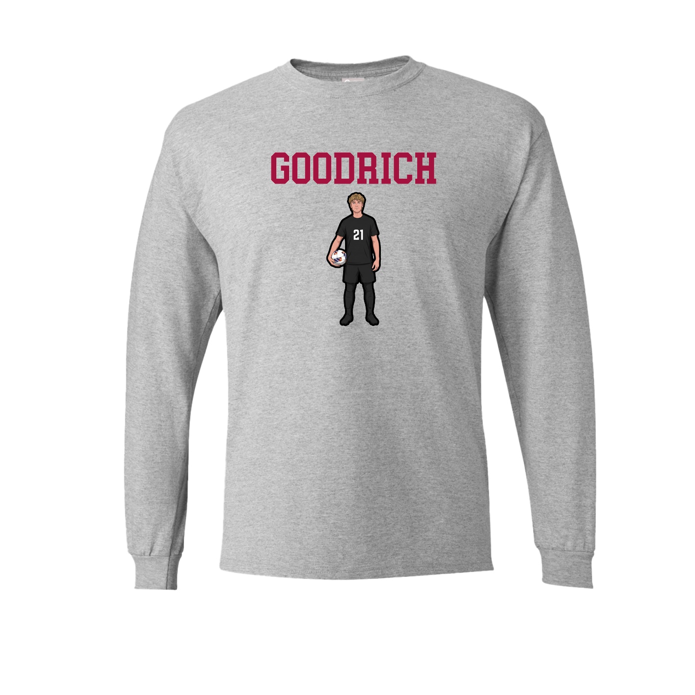 Long Sleeve Tee — Shirsey in Grey