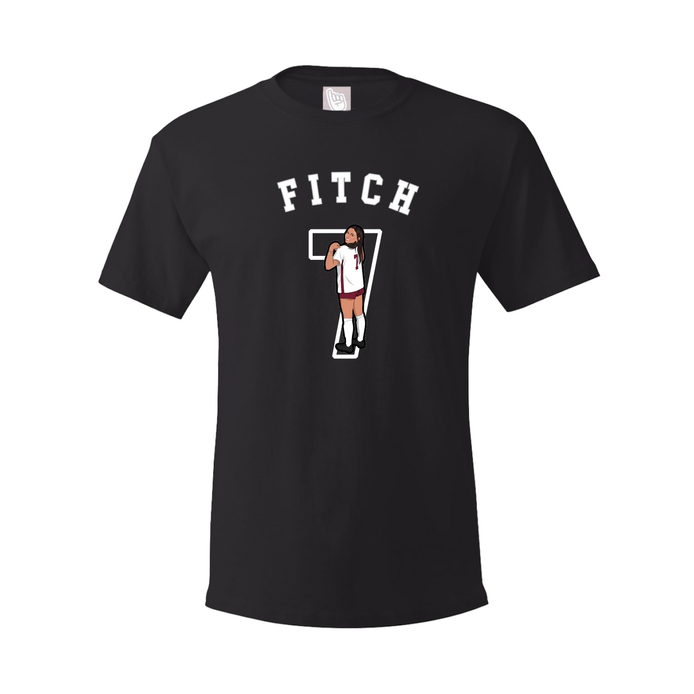 Youth Tee — Shirsey Arch in Black