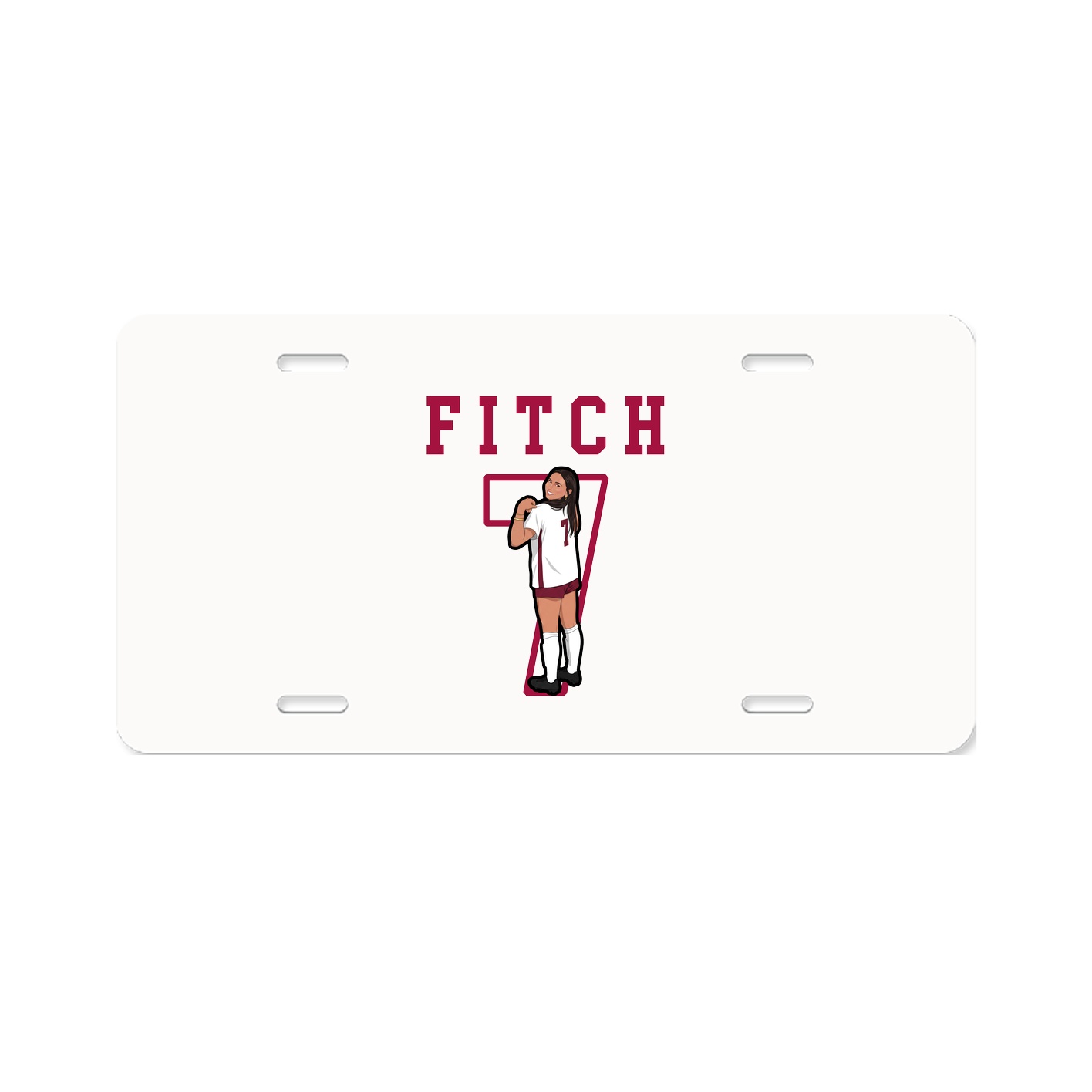 License Plate — Shirsey in Classic