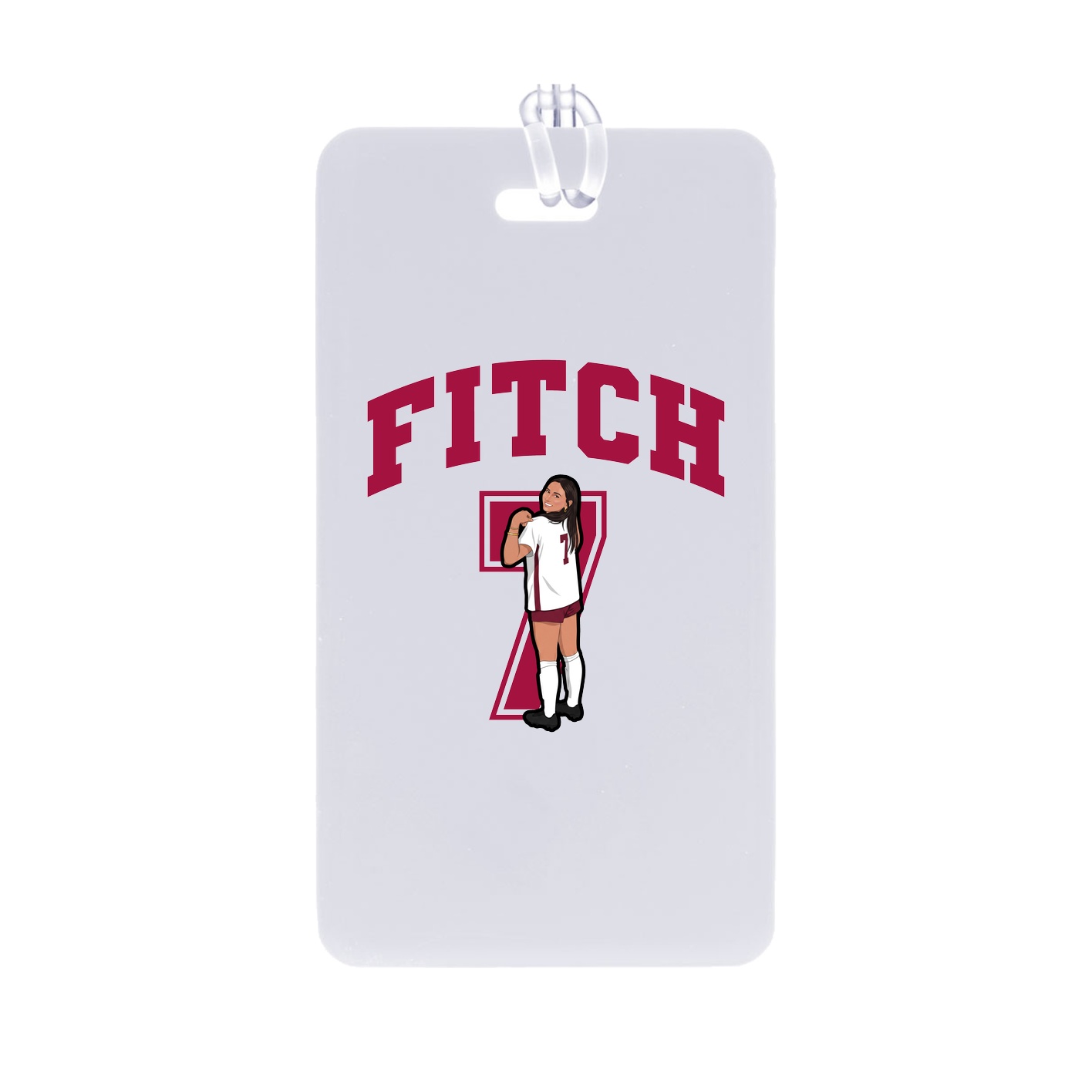 Bag Tag — Number in Classic