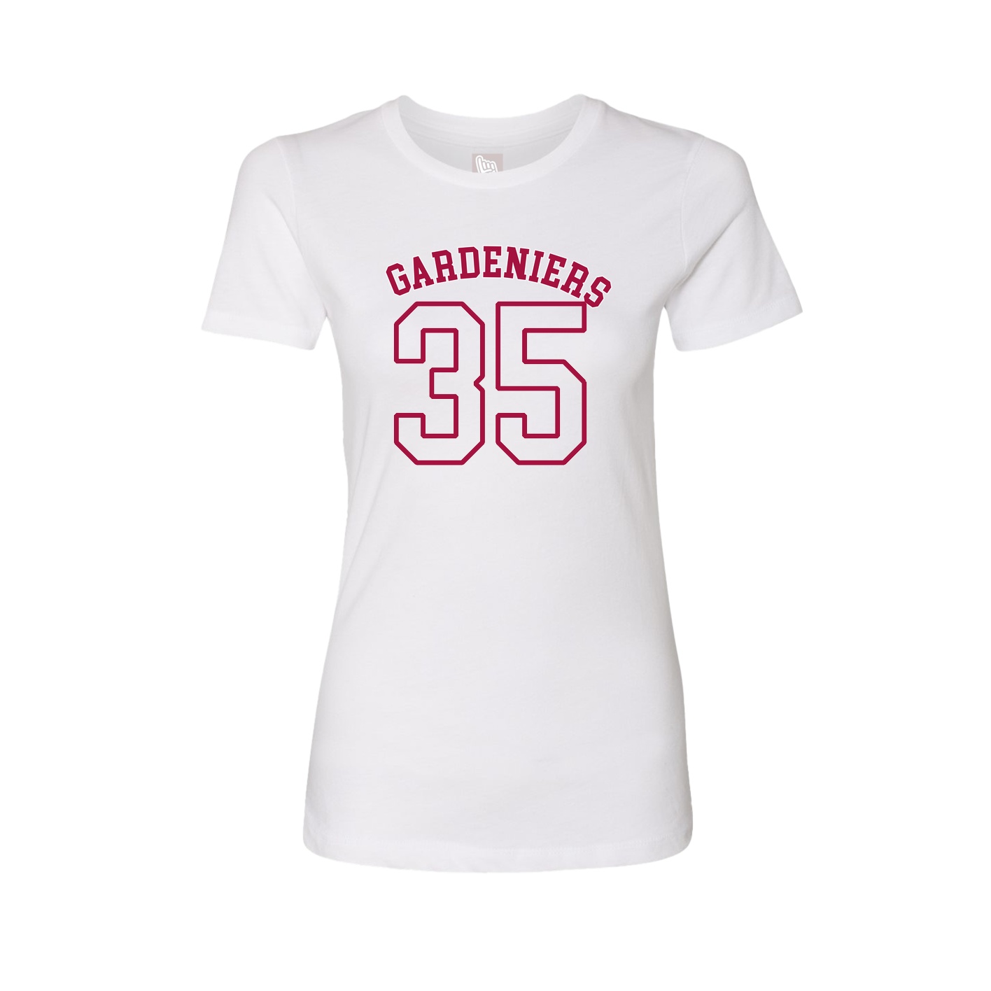 Womens Tee — Shirsey Arch in White