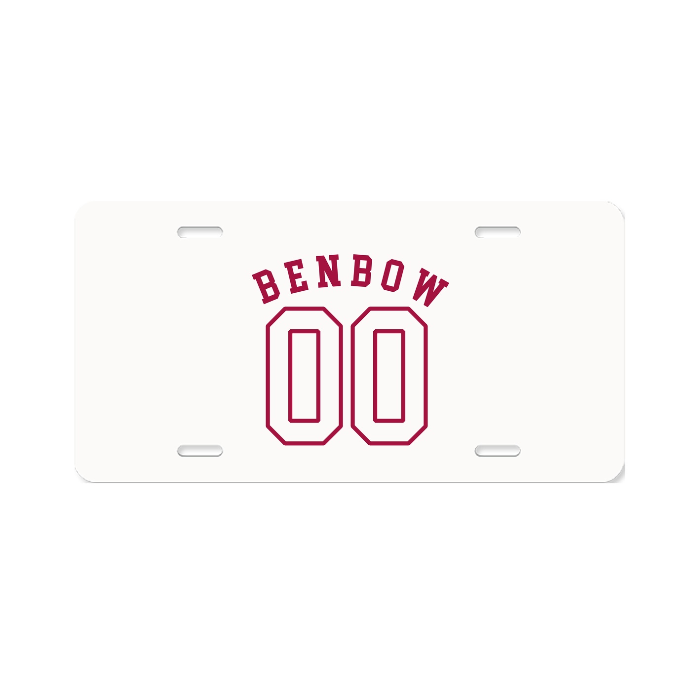 License Plate — Shirsey Arch in Classic