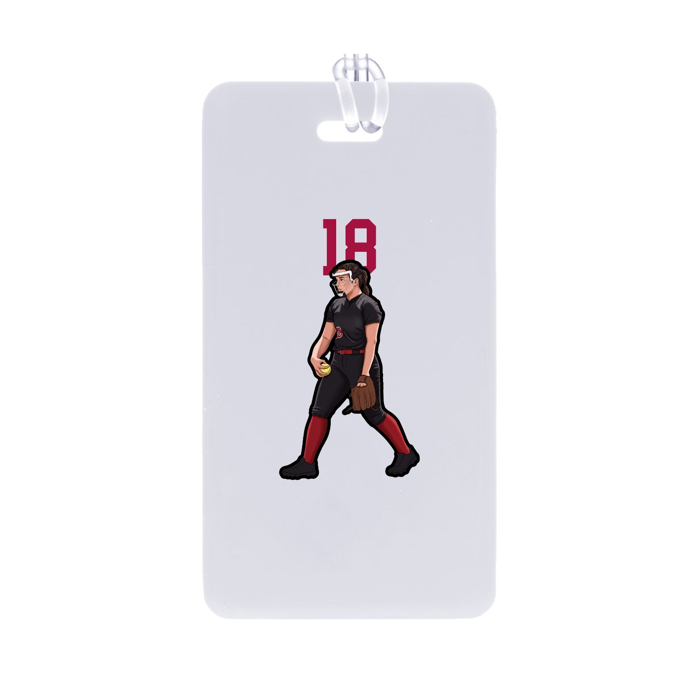 Bag Tag — Number Top in Classic