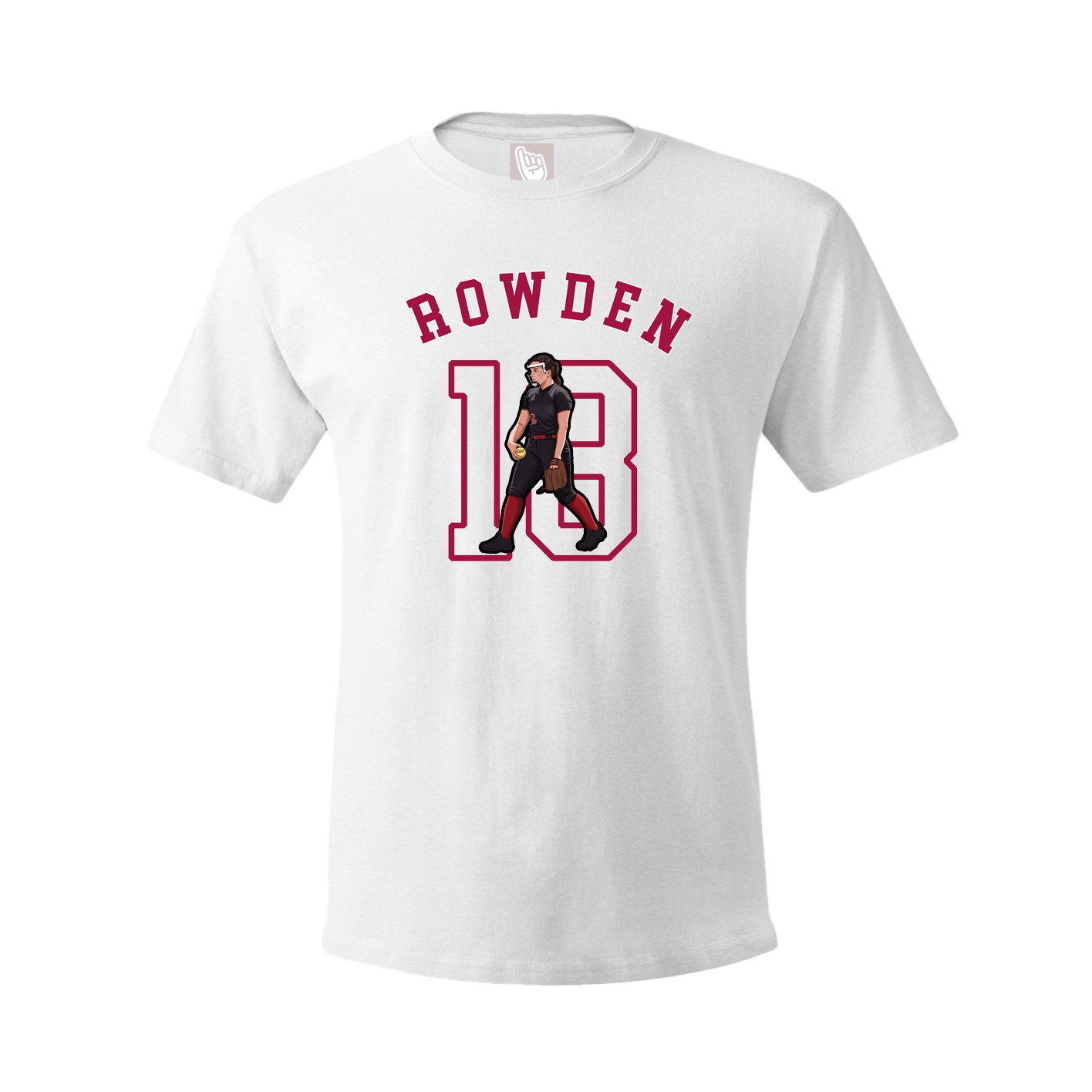 Youth Tee — Shirsey Arch in White