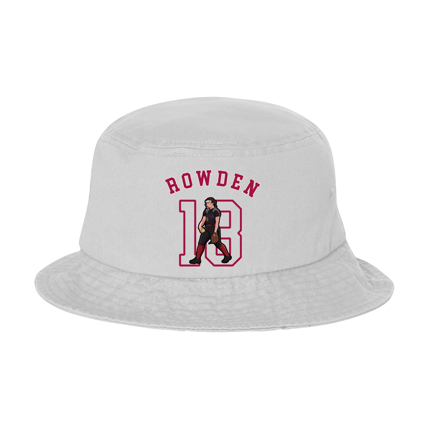 Bucket Cap — Shirsey Arch in White