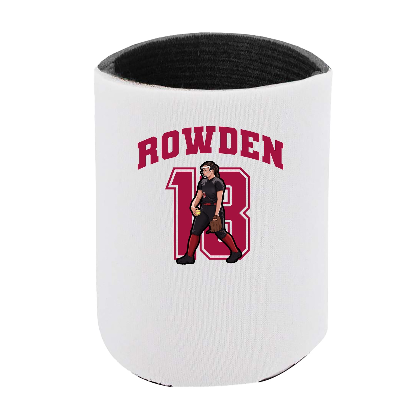 Can Holder — Number in White