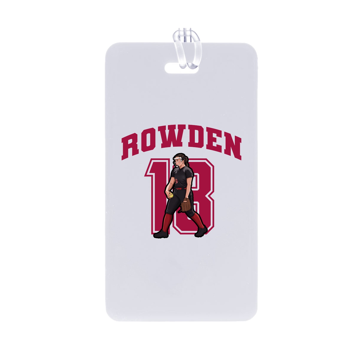 Bag Tag — Number in Classic
