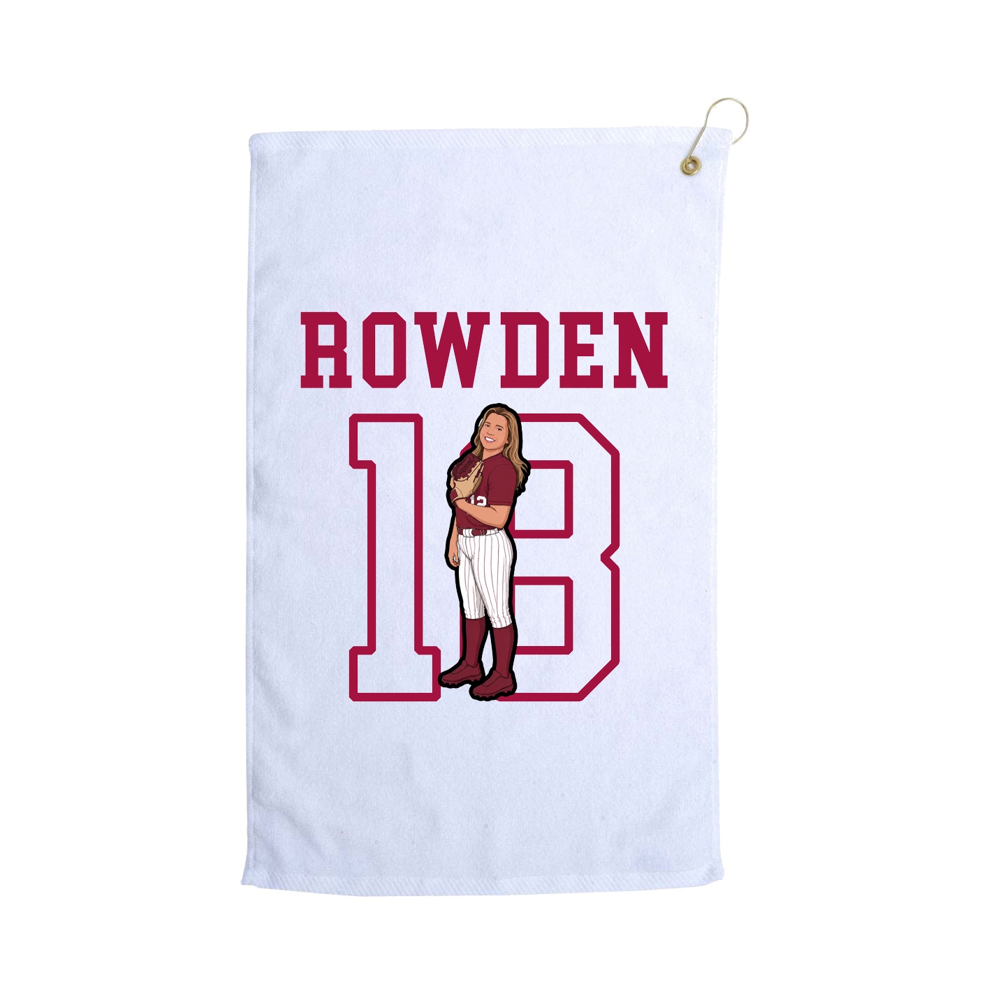 Golf Towel — Shirsey in White