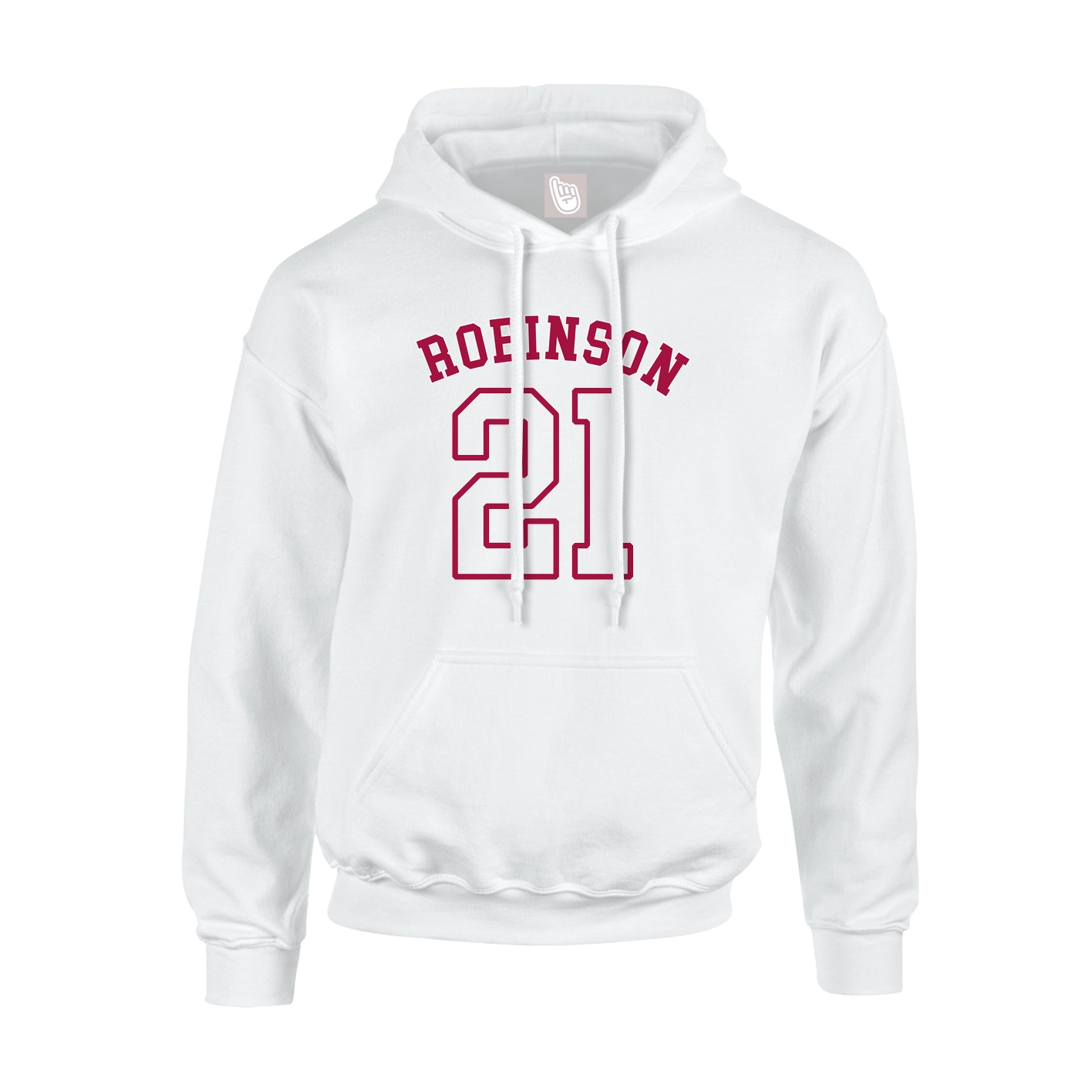 Hoodie — Shirsey Arch in White