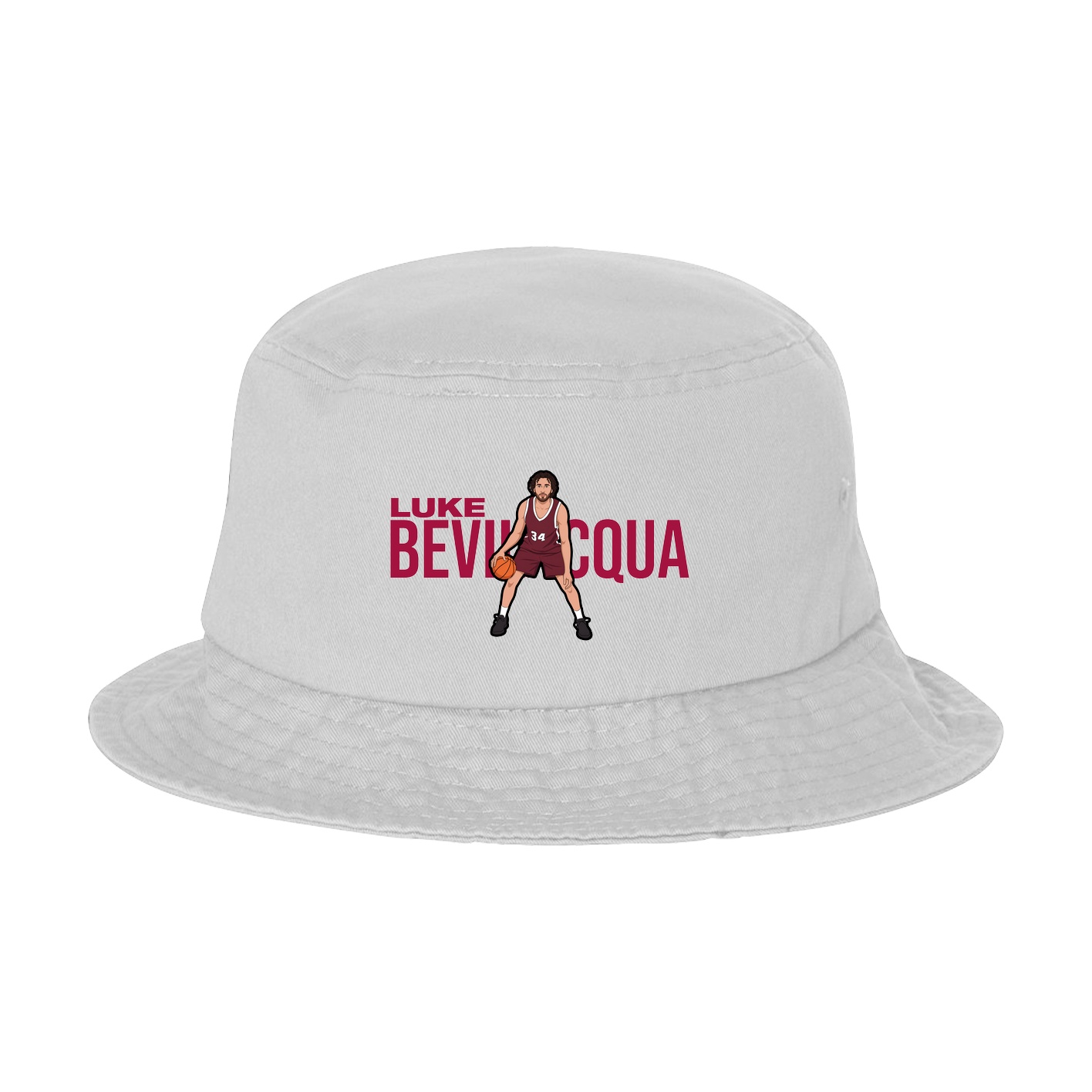 Bucket Cap — Player Name in White