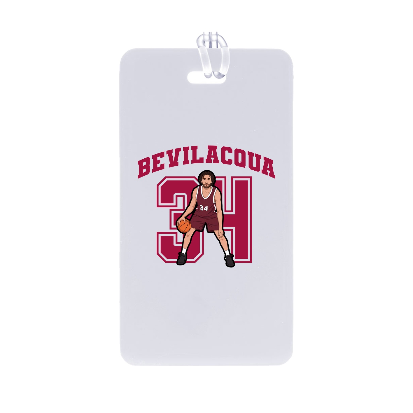 Bag Tag — Number in Classic