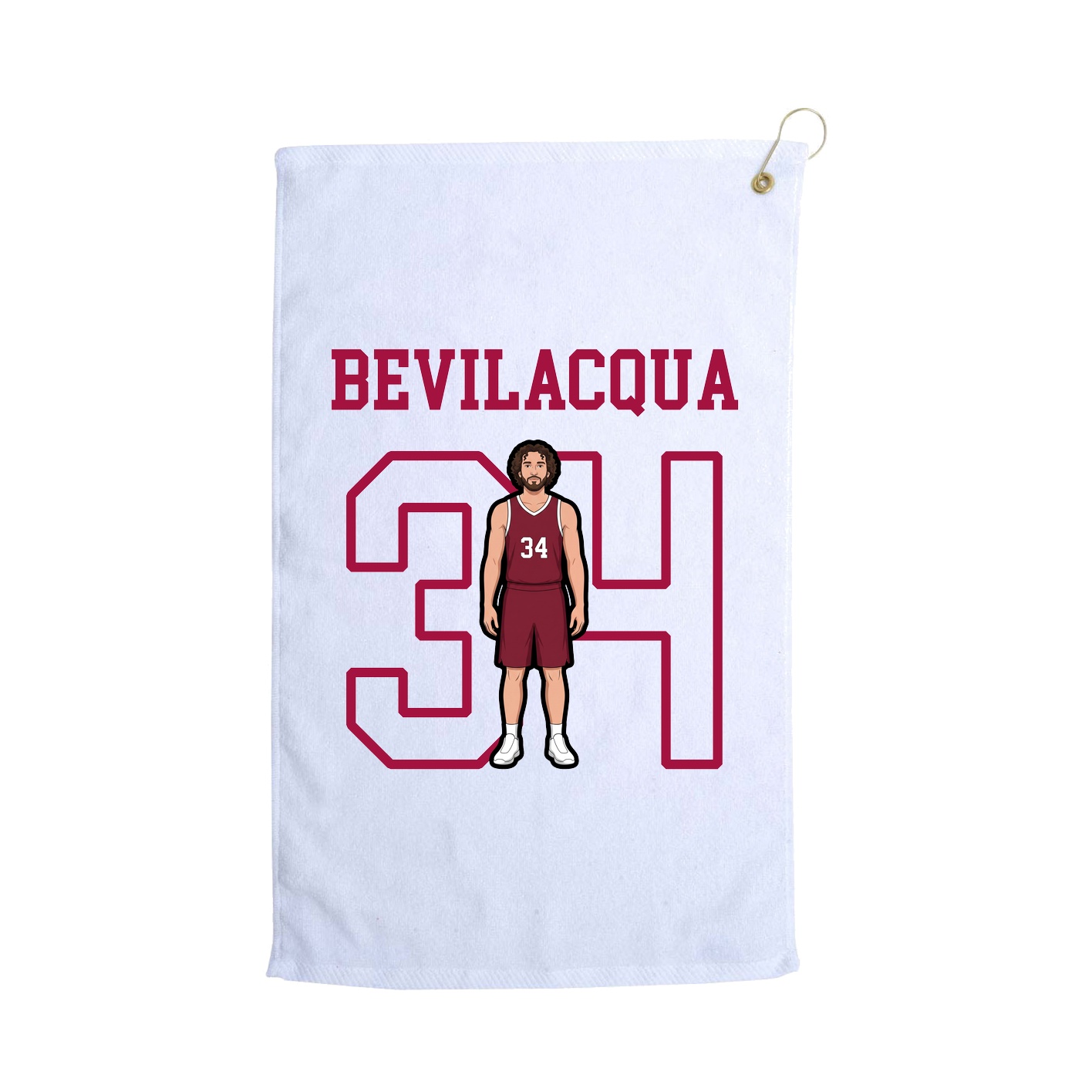 Golf Towel — Shirsey in White