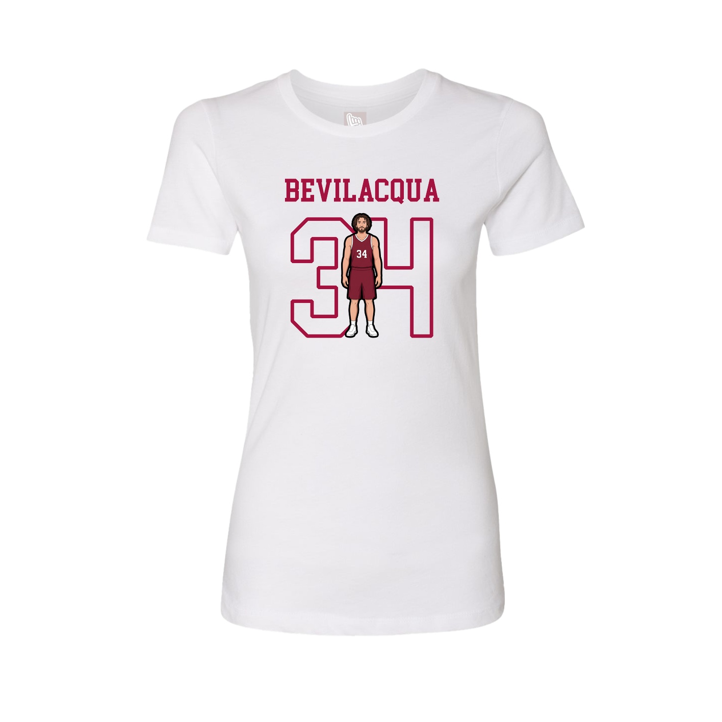 Fitted Women's Tee — Shirsey in White