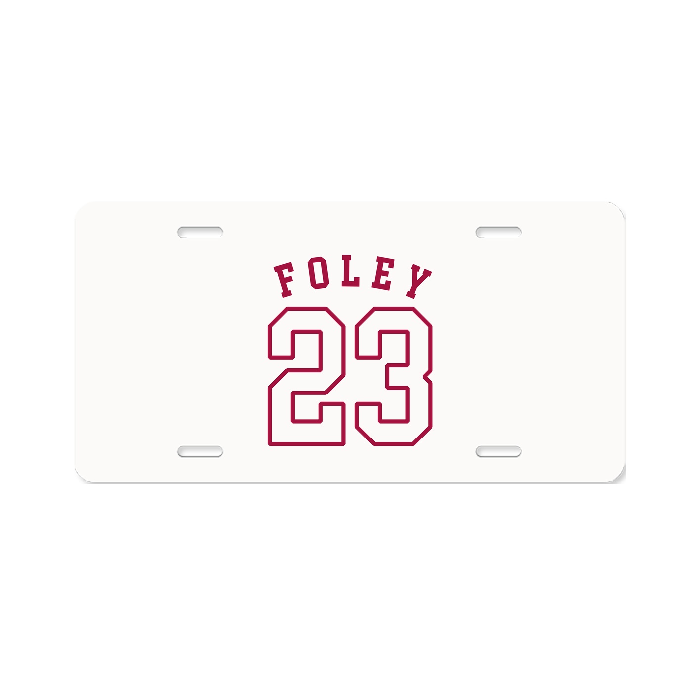 License Plate — Shirsey Arch in Classic