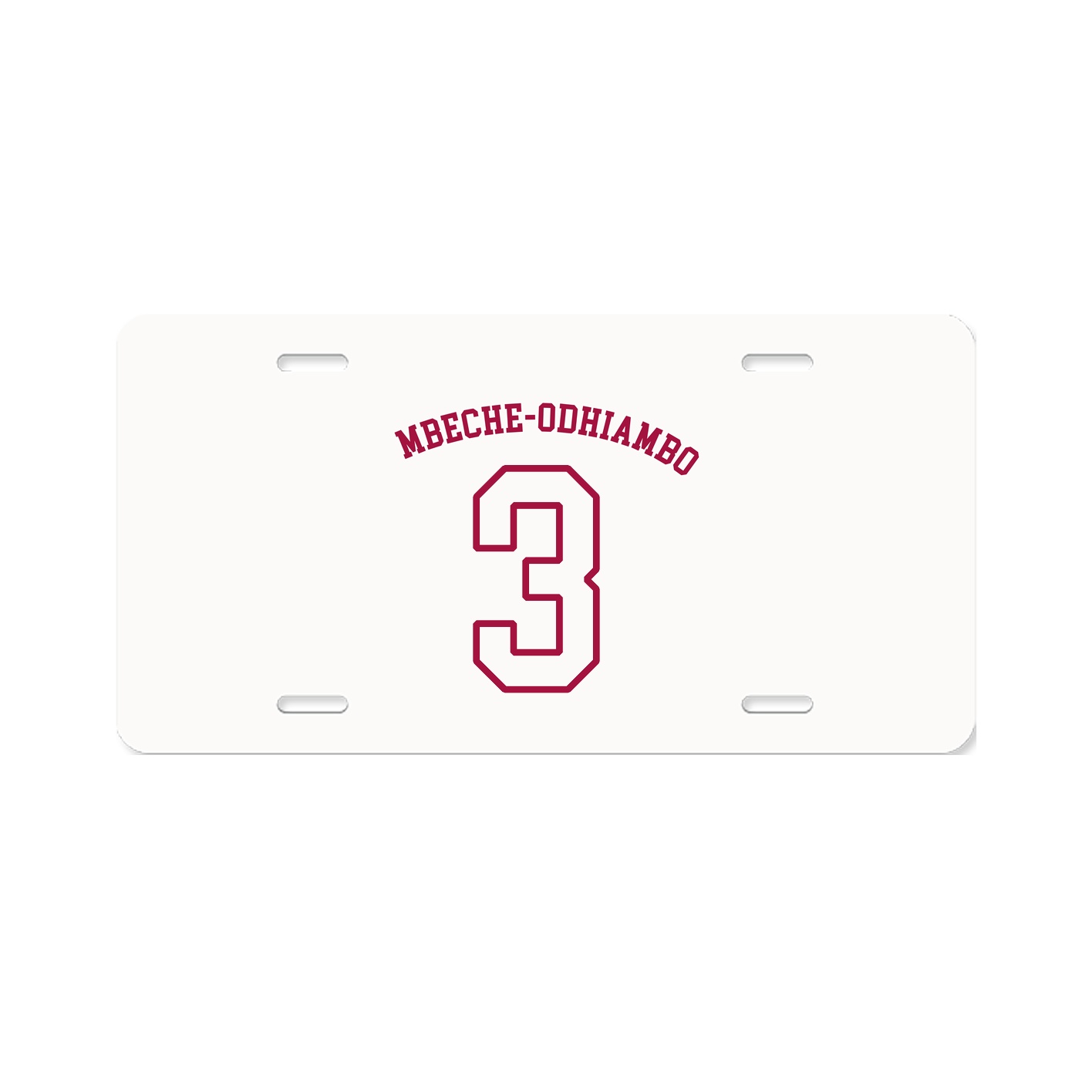 License Plate — Shirsey Arch in Classic