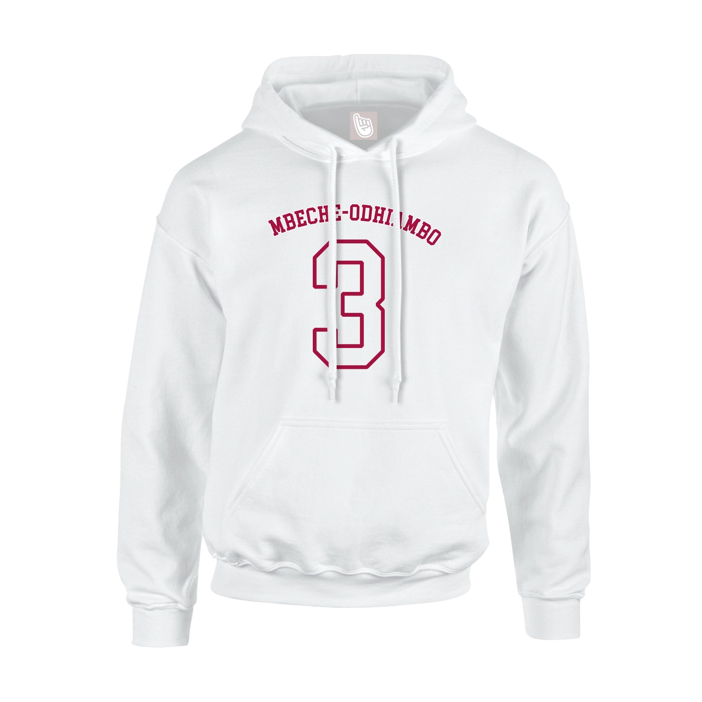 Hoodie — Shirsey Arch in White
