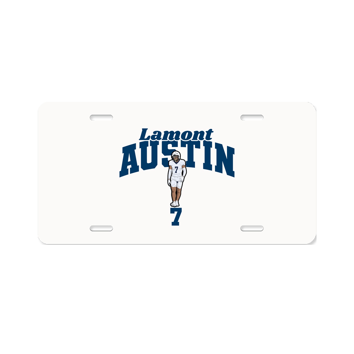 License Plate — Signature Arch in Classic