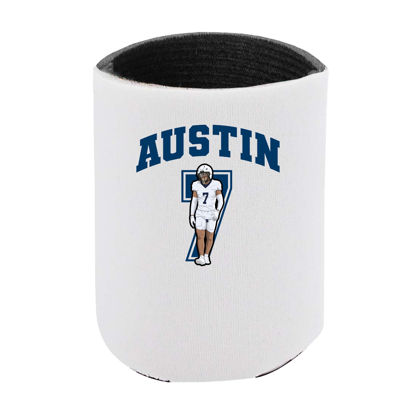 Can Holder — Number in White