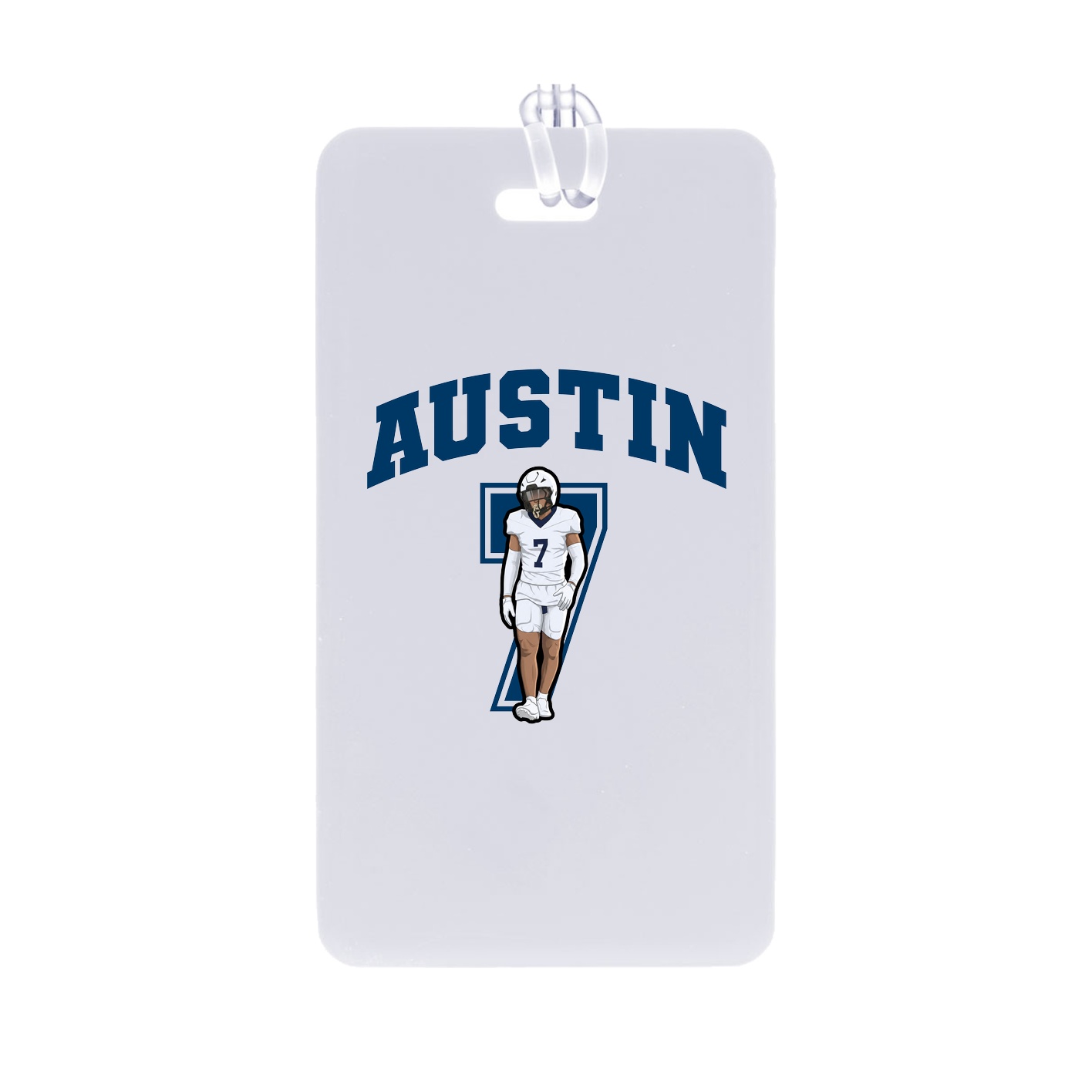 Bag Tag — Number in Classic