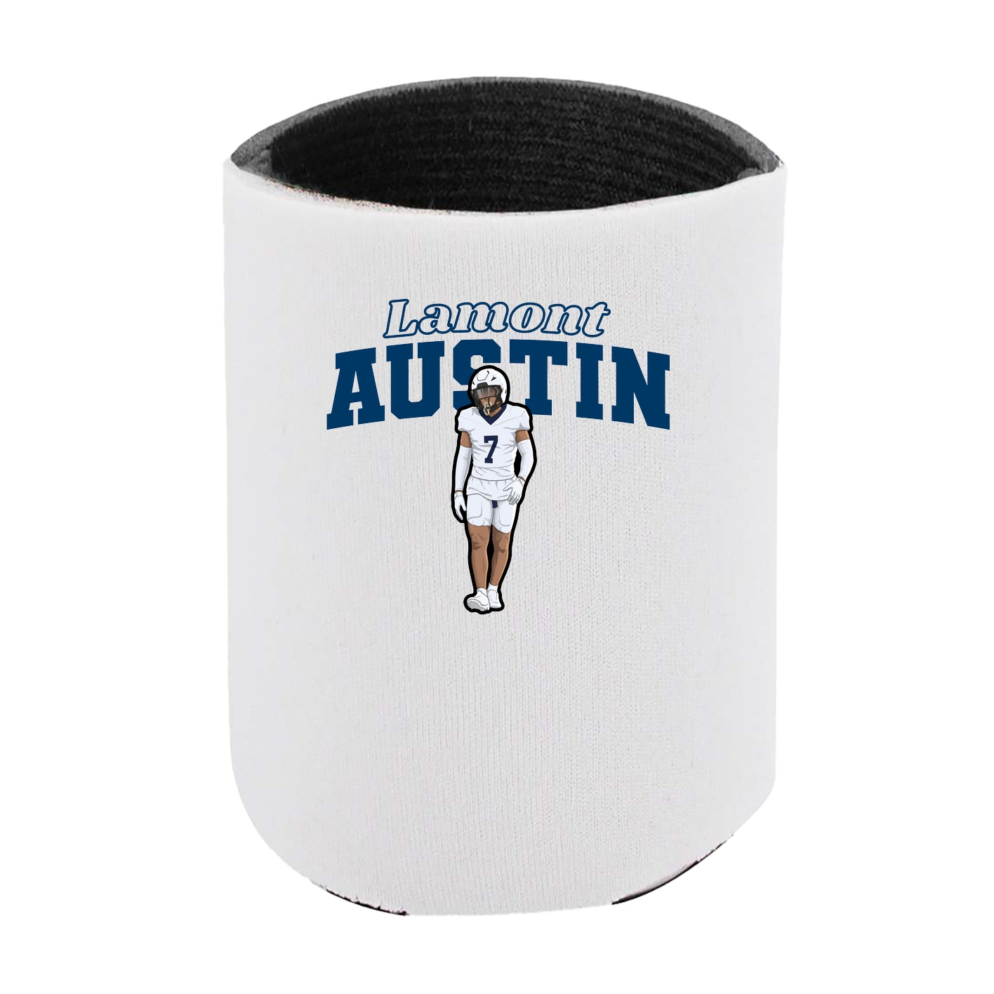 Can Holder — Name Arch in White