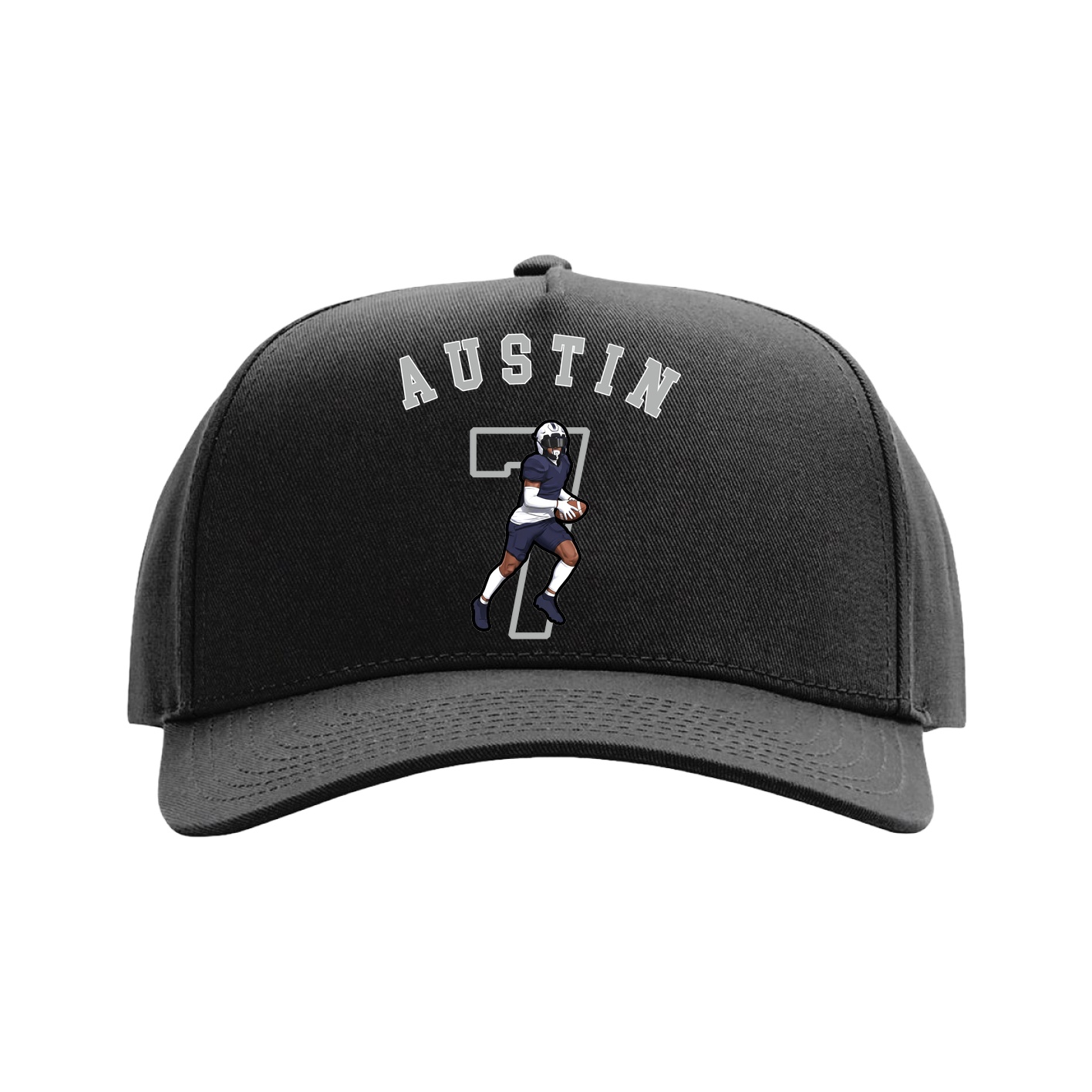 Full Fabric Five-Panel Champ Cap