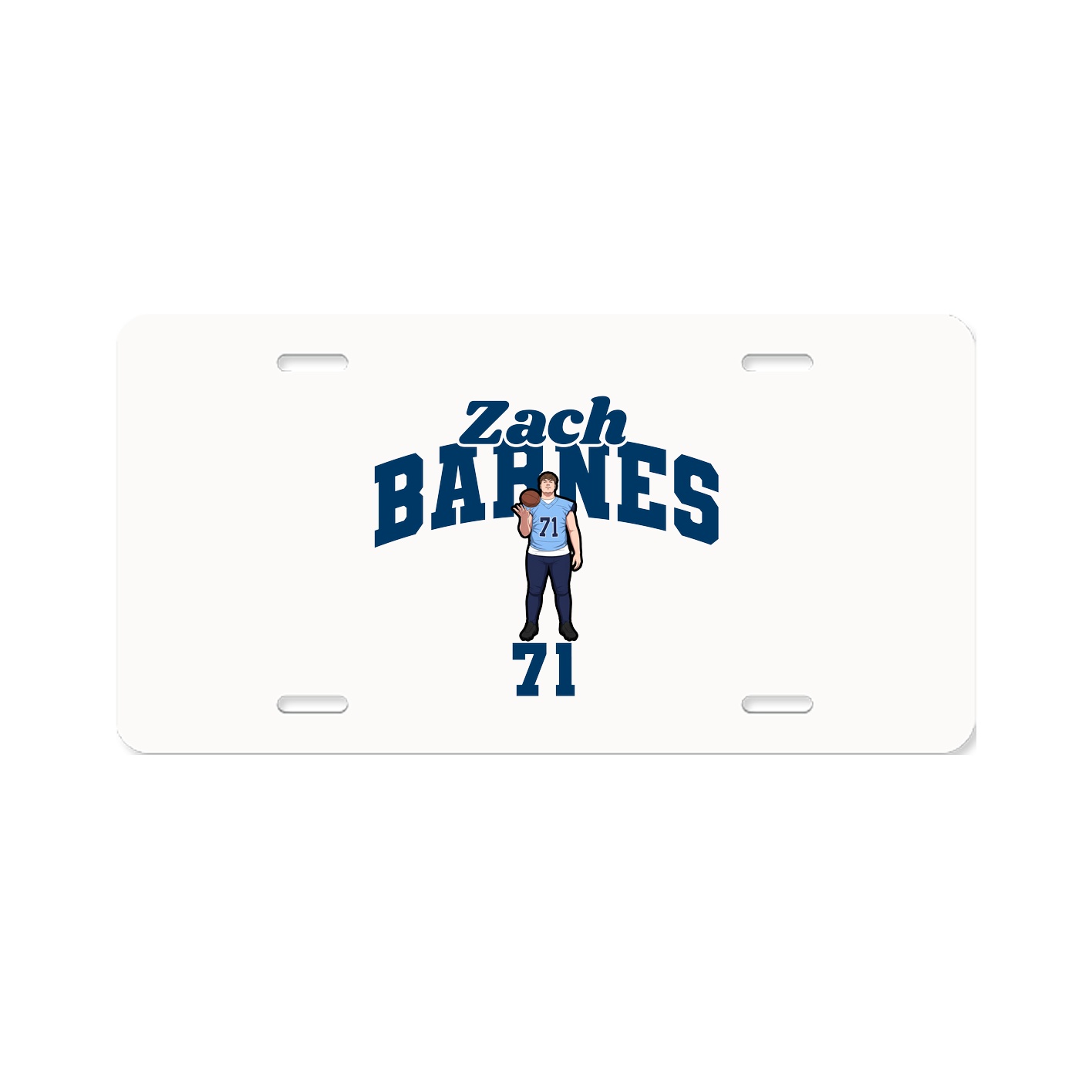 License Plate — Signature Arch in Classic