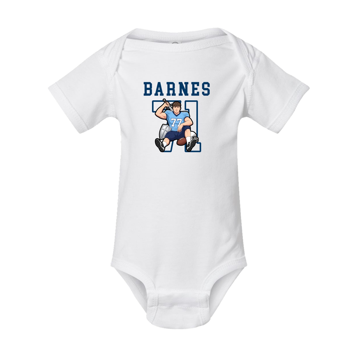 Baby Onesie — Shirsey in White