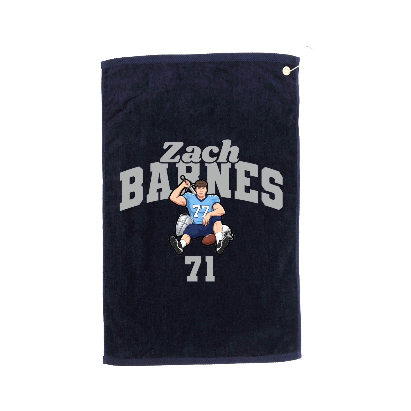 Golf Towel — Signature Arch in Navy